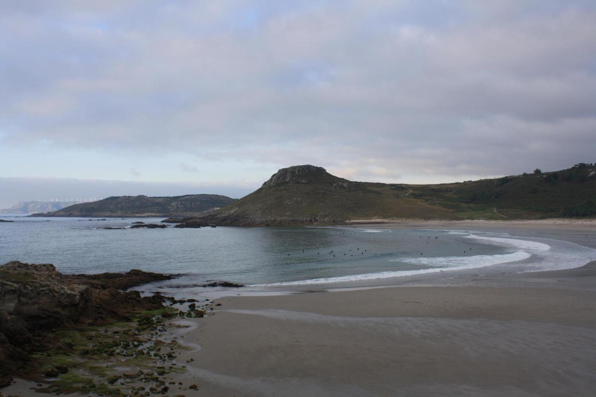 Vila Casa A Pracina, Playa De Soesto Laxe Exteriér fotografie